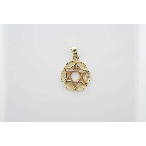 Estate Sale Vintage 14k Yellow Gold Charm Pendant 1.80 Grams - Fine Jewelry